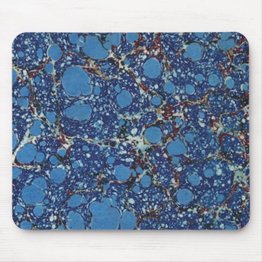 Blauwe stip muismat (Voorkant)