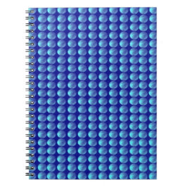 Blauwe stip notitieboek