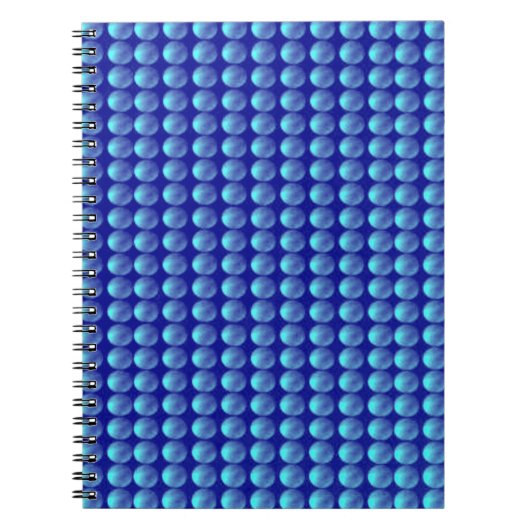 Blauwe stip notitieboek (Voorkant)