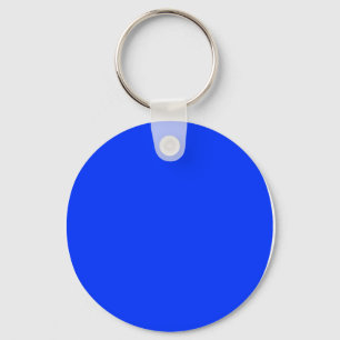 Blauwe stip sleutelhanger