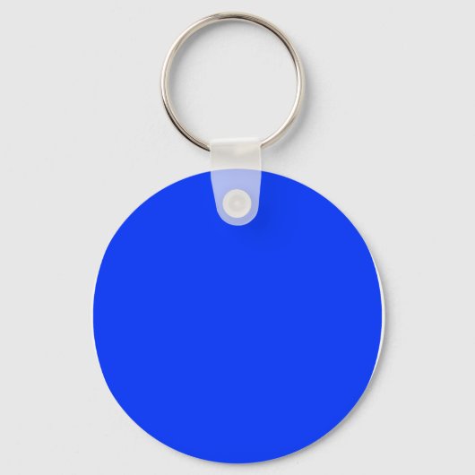 Blauwe stip sleutelhanger (Voorkant)