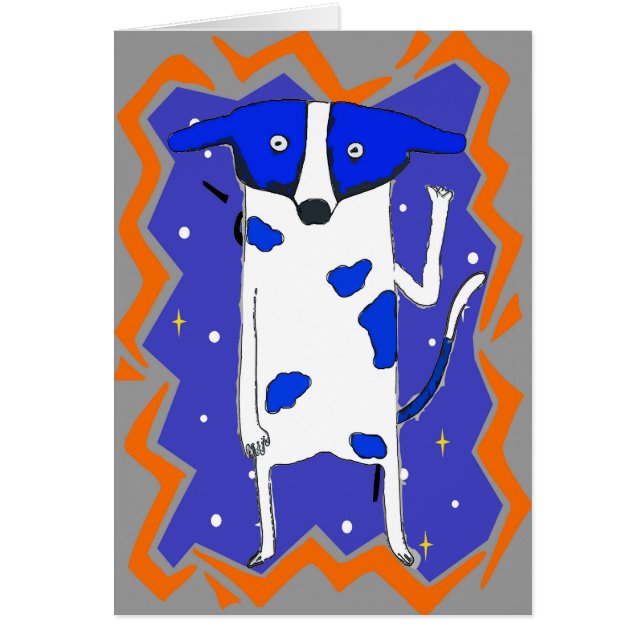 Blauwe stip van de buitenruimte (Voorkant)