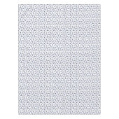 Blauwe stip. waterverf tafelkleed (Voorkant)