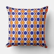 Blauwe Stippen en Oranje verf