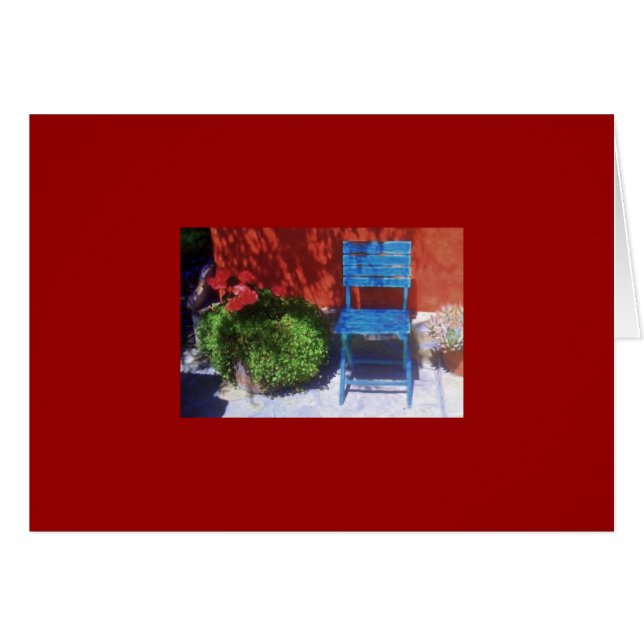 Blauwe stoel2 (Voorkant Horizontaal)