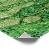 Blauwe stoel poster (Hoek)