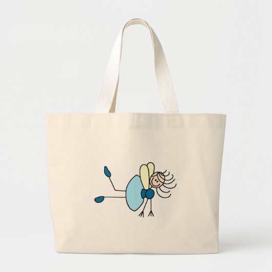 Blauwe Stok Fairy Tas (Voorkant)
