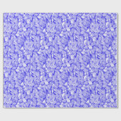 Blauwe stonen cadeaupapier (Vlak)