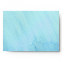 Blauwe Storm Waterverf water