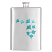 Blauwe stralen flacon (Voorkant)