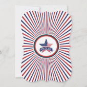  blauwe streep op 4 juli kaart (Achterkant)