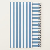 blauwe streep planner (Achterkant)