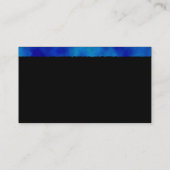 Blauwe streep Rainbow Loriket Visitekaartjes (Achterkant)