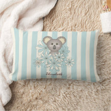 Blauwe Streep Schattige Baby Koala Beer Kinderkame