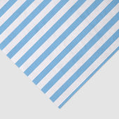 Blauwe streep tissuepapier (Detail)