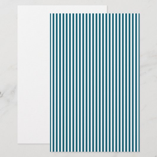 Blauwe Streep Zeep Wrap Papier Vel (Voorkant / Achterkant)