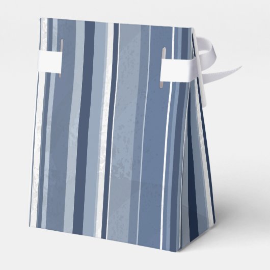 Blauwe strepen bedankdoosjes (Achterkant)