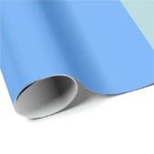 Blauwe strepen cadeaupapier (Rol Hoek)