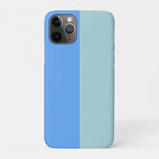 Blauwe strepen Case-Mate iPhone case (Achterkant)