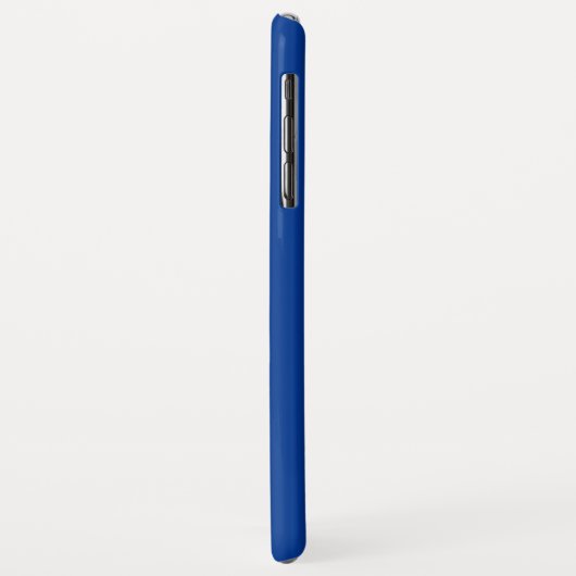 Blauwe strepen  Case-Mate iPhone case (Achterkant/links)