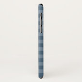 Blauwe strepen Case-Mate iPhone case (Achterkant/links)