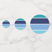 Blauwe strepen confetti (Achterkanten)