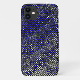 Blauwe strepen die uw kleuren afpellen Case-Mate iPhone case