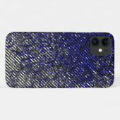Blauwe strepen die uw kleuren afpellen Case-Mate iPhone case (Achterkant (horizontaal))