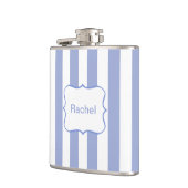 Blauwe strepen heupfles (Links)