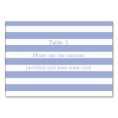 Blauwe strepen kaart (Achterkant)