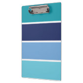 Blauwe strepen klembord (Links)