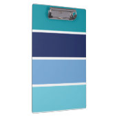 Blauwe strepen klembord (Rechts)