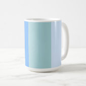 Blauwe strepen koffiemok (Voorkant rechts)
