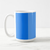 Blauwe strepen koffiemok (Links)
