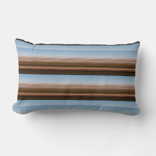 blauwe strepen kussen