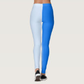 Blauwe strepen leggings (Achterkant)