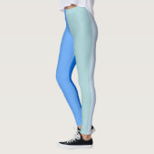 Blauwe strepen leggings (Links)