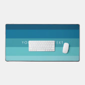 Blauwe strepen palet bureaumat (Keyboard & Muis)