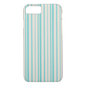 Blauwe strepen Patroon Case-Mate iPhone Case (Achterkant)