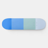 Blauwe strepen persoonlijk skateboard (Horizontaal)