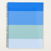 Blauwe strepen planner (Voorkant)