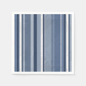 Blauwe strepen servetten (Voorkant)