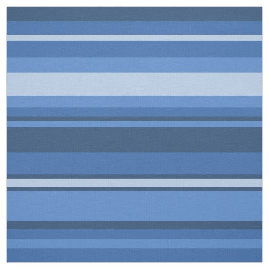 Blauwe strepen stof (Swatch)