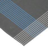 Blauwe strepen tafelkleed (Gekanteld)