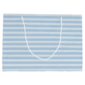 BLAUWE STREPEN TAN TEDDY BEER & STER GROOT CADEAUZAKJE (Achterkant)