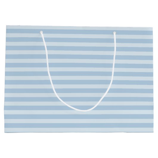 BLAUWE STREPEN TAN TEDDY BEER & STER GROOT CADEAUZAKJE (Achterkant)