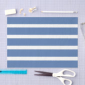 Blauwe Strepen  Tissuepapier (Craft)
