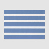 Blauwe Strepen  Tissuepapier (Voorkant)