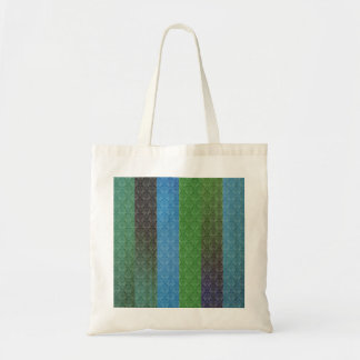 Blauwe strepen tote bag