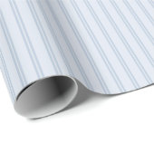 Blauwe Strepen Verjaardag Cadeaupapier (Rol Hoek)